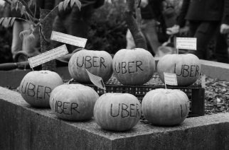 Z novinarske konference: Stop Uberju, stop izkoriščanju!