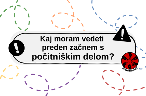 Kaj je dobro vedeti preden začneš s počitniškim delom?
